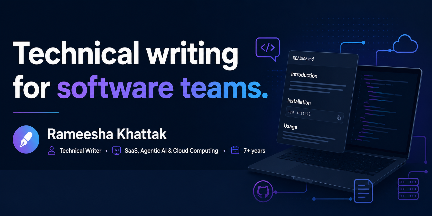 Rameesha Khattak - Technical Writer